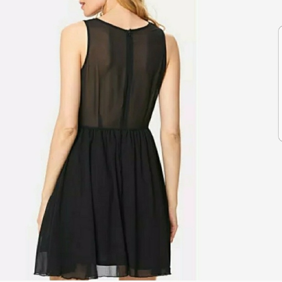 The EMMA Black Skater Dress - Picture 2 of 3